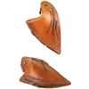 Image 1 : Unmarked tapaderos with stamped borders,