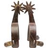Image 1 : Outside marked Crockett spurs