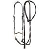 Image 1 : Fine leather show bridle, unmarked, engraved