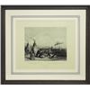 Image 1 : Beautiful etching "Funeral Scaffold of a Sioux