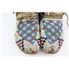 Image 2 : Sioux moccasins C. 1900-1910 high tops
