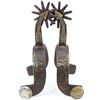 Image 1 : Kelly Bros. stamped steer head pattern spurs