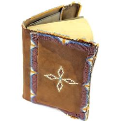 Sioux New Testiment Bible with leather beaded