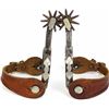 Image 1 : Star stamped Buermann spurs, single mounted,