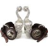 Image 1 : E. Garcia stamped spurs single mounted with great