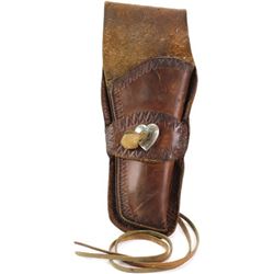 Rare G.S. Garcia Elko Nevada single loop holster