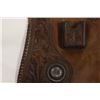 Image 2 : Large showy hand carved batwing chaps