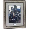 Image 1 : Large nicely framed "The Lee of the Grub Wagon"