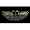 Image 1 : Very Unusual Carved Coin Silver Brooch Probably Kwakiutl ca. 1910 1 3/4" W. Good Condition…