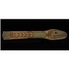 Image 1 : Old Northwest Coast Carved and Painted Potlatch Spoon with Fish Design 15 1/2" L. 2 1/2" W. Good…