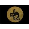 Image 1 : Painted Deerskin Drum with Killer Whale Design by Emily Tommy 14" W. Good Condition…