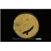Image 1 : Old Northwest Coast Painted Deerskin Drum Eagle Design with Beater 13 1/2" W. Good Condition…