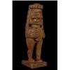 Image 1 : Alex Julian Carved Totemic Figure of a Shaman Holding Copper 12 1/4" H. Fine Condition…