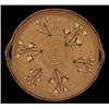 Image 1 : Salish Basketry Tray Plant Design 16" D. Good Condition…