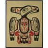 Image 1 : Robert Davidson Silkscreen Bent Beak Thunderbird 18"x 14" Fine Condition…