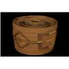 Image 1 : 19TH C. Tlingit Polychrome Rattletop Basket 6 1/2" D. 4" H. Fine Condition…