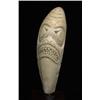 Image 1 : Old 19TH C. Haida Carved Whale Tooth with Shark Face Design 6" H. Exibit St. Thomas University, H…