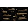 Image 1 : Eighteen Assorted Inuit Walrus Ivory Artifacts, Seals, Walrus Head 4 1/2" L. - 1" L. Good Condit…