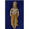 Image 1 : Old Cowichan Sweater Doll 10 1/2" H. Good Condition…