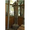 Image 1 : Antique Cigar Store Indian Carved and Painted Red Cedar Provenance to the Capilano Suspension Bri…