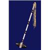 Image 1 : Very Fine Old Beaded Stone War Club ca. 1900 26" L. 6 1/2" W. Good Condition…