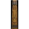 Image 3 : Exceptional Tlingit Mountain Sheep Horn Potlatch Ladle with Engraved Silver Mounts 25" L. Fine C…