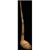Image 4 : Exceptional Tlingit Mountain Sheep Horn Potlatch Ladle with Engraved Silver Mounts 25" L. Fine C…