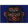 Image 1 : Carved Dzunukwa Mask with Horsehair by Sean Hinton 26" W. 19" H. Fine Condition…