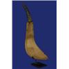 Image 1 : Tlingit Goat and Sheep Horn Ladle ca. 1900 Collected 1969 Klakwan 11 1/2" L. Very Fine Condition…
