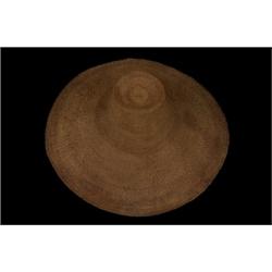 Rare 19TH C. Haida Spruce Root Hat 15" D. 7" H. Good Condition…