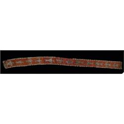 Rare Dakota Quill Strip Late 18TH C.- Early 19TH C. 29 1/2" L. 2" W. Losses Due to Age…