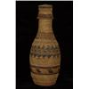 Image 1 : Makah Basketry Covered Bottle 7" H. Good Condition…