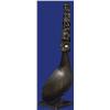 Image 3 : Tlingit Two Piece Goat Horn Ladle with Abalone Eyes 8 1/2" L. Good Condition…