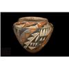 Image 1 : Old Acoma Pueblo Pottery Olla Traditional Parrot Design 11" D. 9" H. Fine Condition…