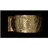 Image 2 : Robert Cross Carved Haida 14K Gold Eagle Bracelet 7 1/4" L. 1" W. Fine Condition…