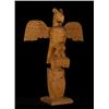 Image 1 : Basil H. James Carved Thunderbird and Killer Whale Totem 15 1/2" H. 11 1/4" W. Fine Condition…