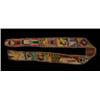 Image 1 : Old Woven Wool and Trade Cloth "Peyote" Belt ca. 1900 35" L. 2" W. As Is…