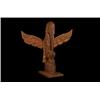 Image 1 : Sam Johnson Carved Raven and Salmon Totem from Gilford Island 14 1/2" W. 14" H. Good Condition…