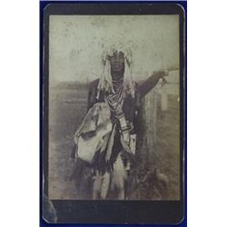 Ethnographic Photo Boone & May Ltd "Souvenir of the Northwest" -One Person- 6 5/16"x 4 1/8" As…