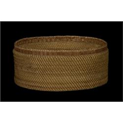 Very Fine Nuu-chah-nulth Basket 3"x 1 1/4" Good Condition Lid Missing…