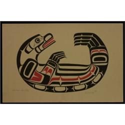 Doug Cranmer Silkscreen Seal 120/200 1980 Opening Umista Center Fine Condition…