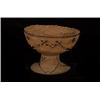 Image 1 : Lytton Pedestal Basket 8 1/2" W. 6 1/2" H. Fair Condition Rim Damage and Stain…
