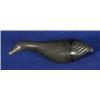 Image 1 : Inuit Carved Soapstone Loon Signed Kasadlop 5 1/2" L. Good Condition…