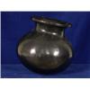 Image 1 : Grandes Black Pottery Olla 6"x 6" As Is Repaired…