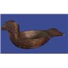 Image 1 : L. Jacobson Carved Eagle Feast Bowl from Alert Bay 17" L. 6" W. Fair Condition…