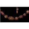Image 2 : Long String of Six Layer Red Chevron Trade Beads…