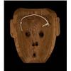 Image 2 : Basil H. James Sr. Carved Wild Man Mask 5 1/2" H. 5" W. Fine Condition…