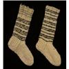 Image 1 : Pair of Cowichan Woven Wool Socks Good Condition…