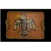 Image 1 : Painted Thunderbird Tray by Billy Hunter 1952 18" L. 14" W. Fine Condition…
