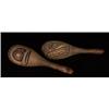Image 1 : Pair of Carved Northwest Coast Rattles 6" H. Fine Condition…